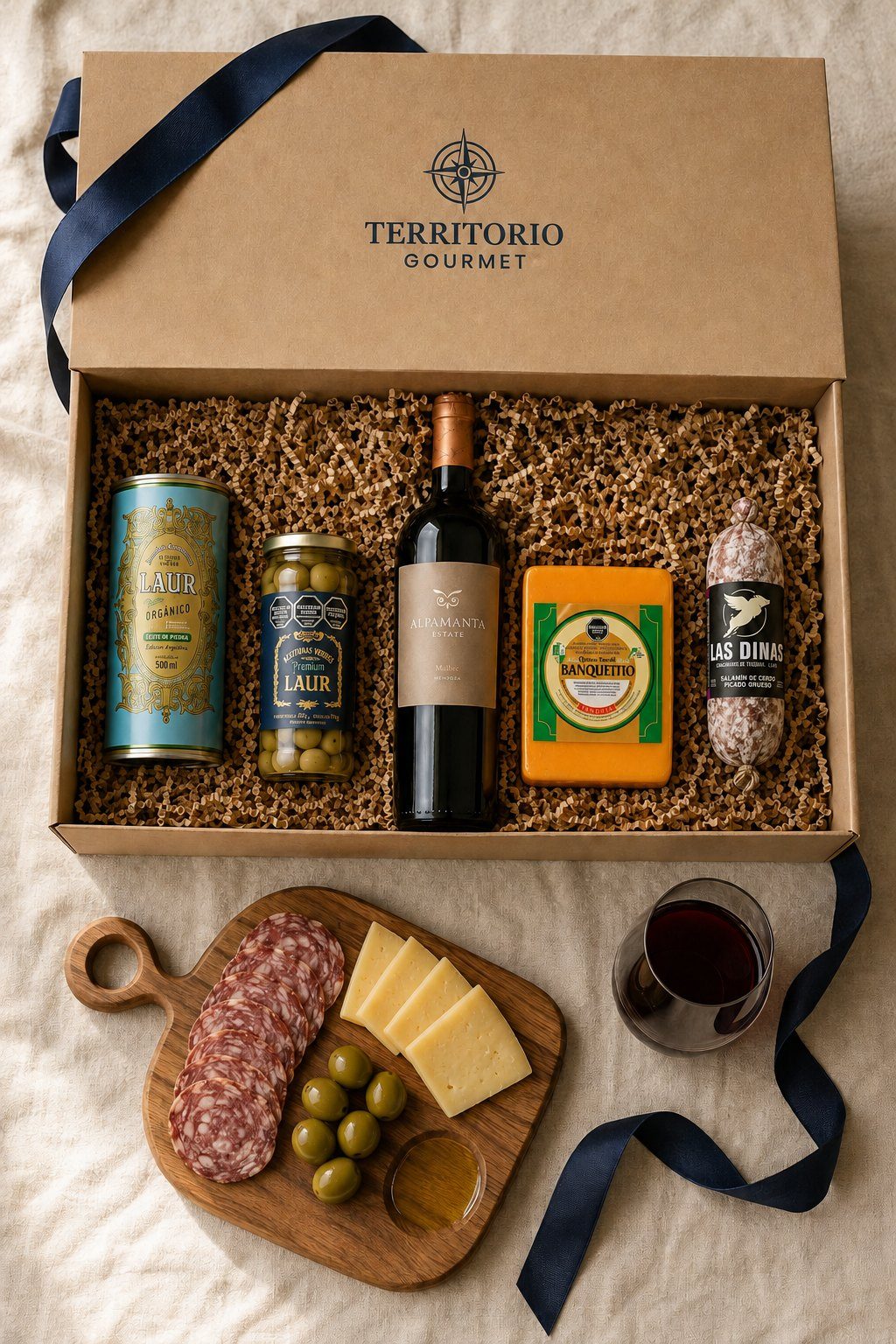Caja Entre Olivares — Territorio Gourmet