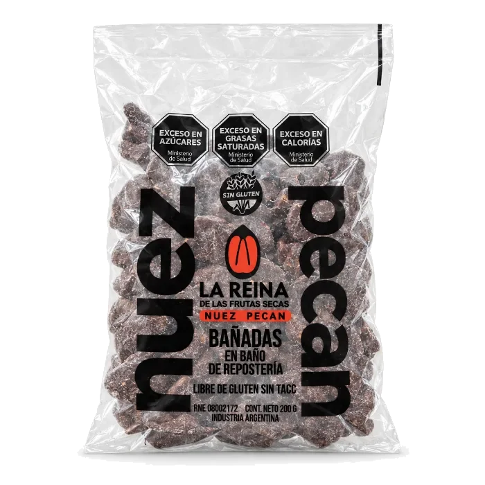 Nueces pecán bañadas